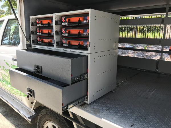 Rolacase Canopy_Service Body Shelving 44