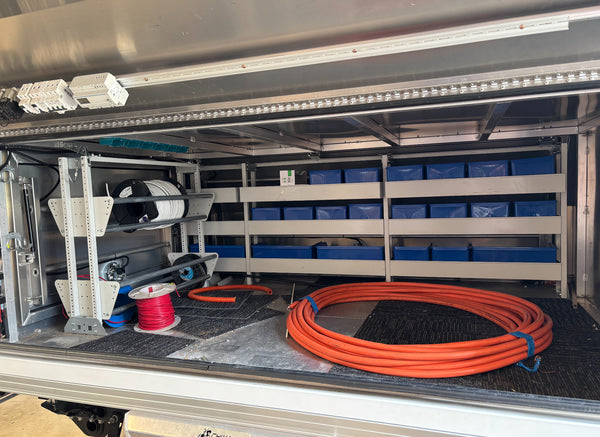 Rolacase Canopy_Service Body Shelving 4