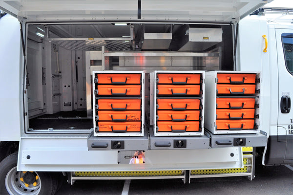 Rolacase Canopy_Service Body Shelving 7