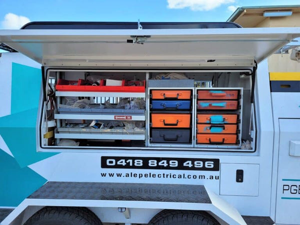 Rolacase Canopy Shelving Package 22 v2