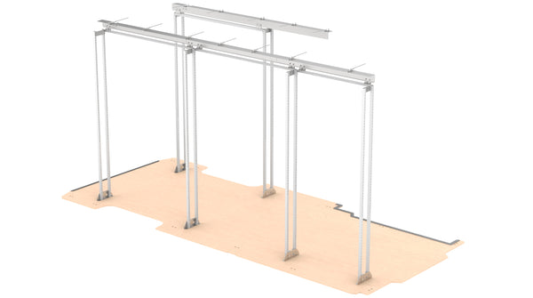 RolaShelf Vehicle-Specific Roof Anchor for Volkswagen Crafter LWB FWD v6 